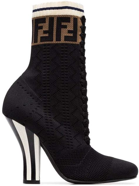 fendi sock boots heels|Fendi trekking boots.